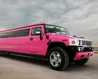 pink limo float